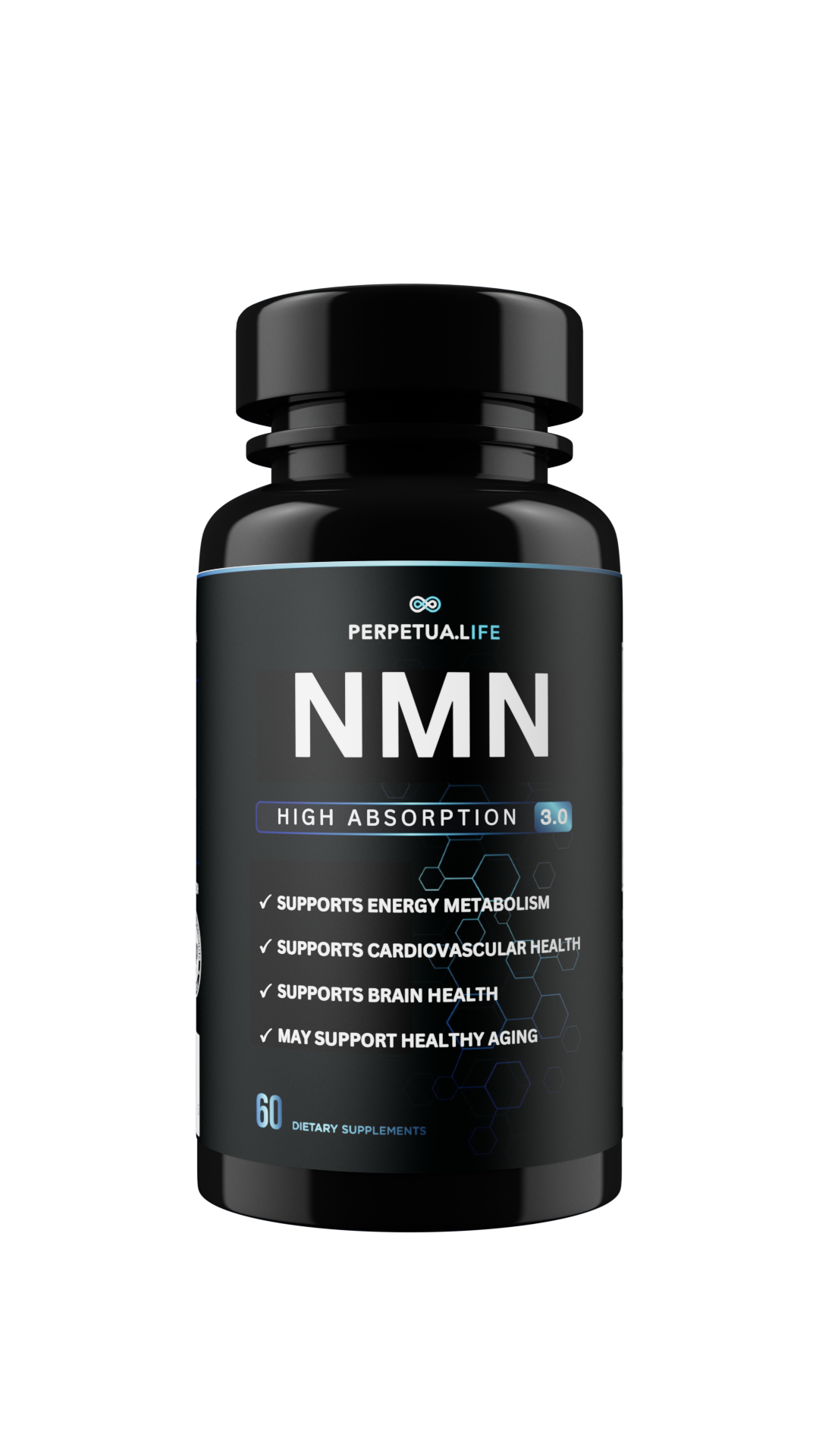 NMN 500mg capsules bottle – NAD+ precursor | Pharma Tech UAE