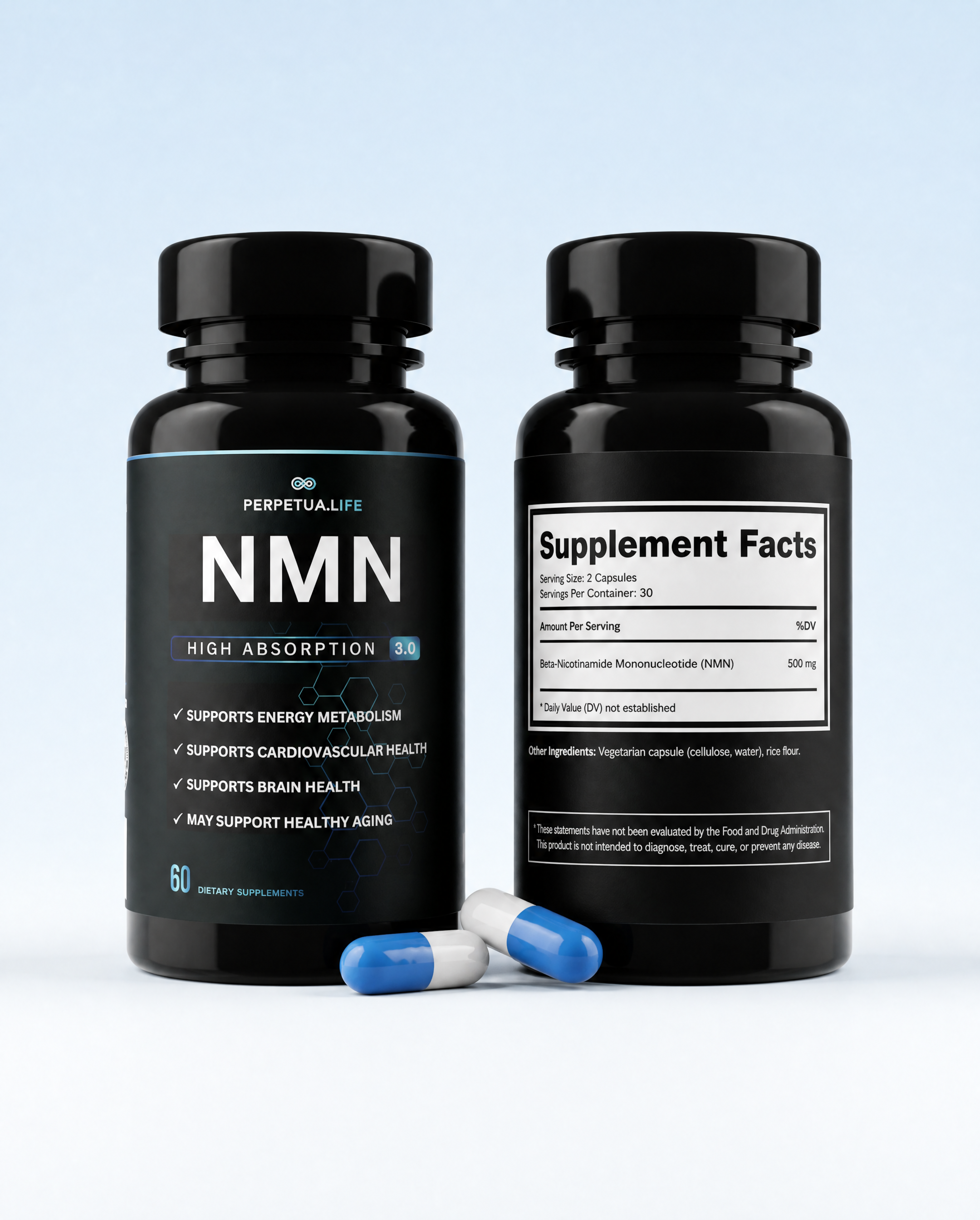 NMN 500MG Capsules – NAD+ Booster