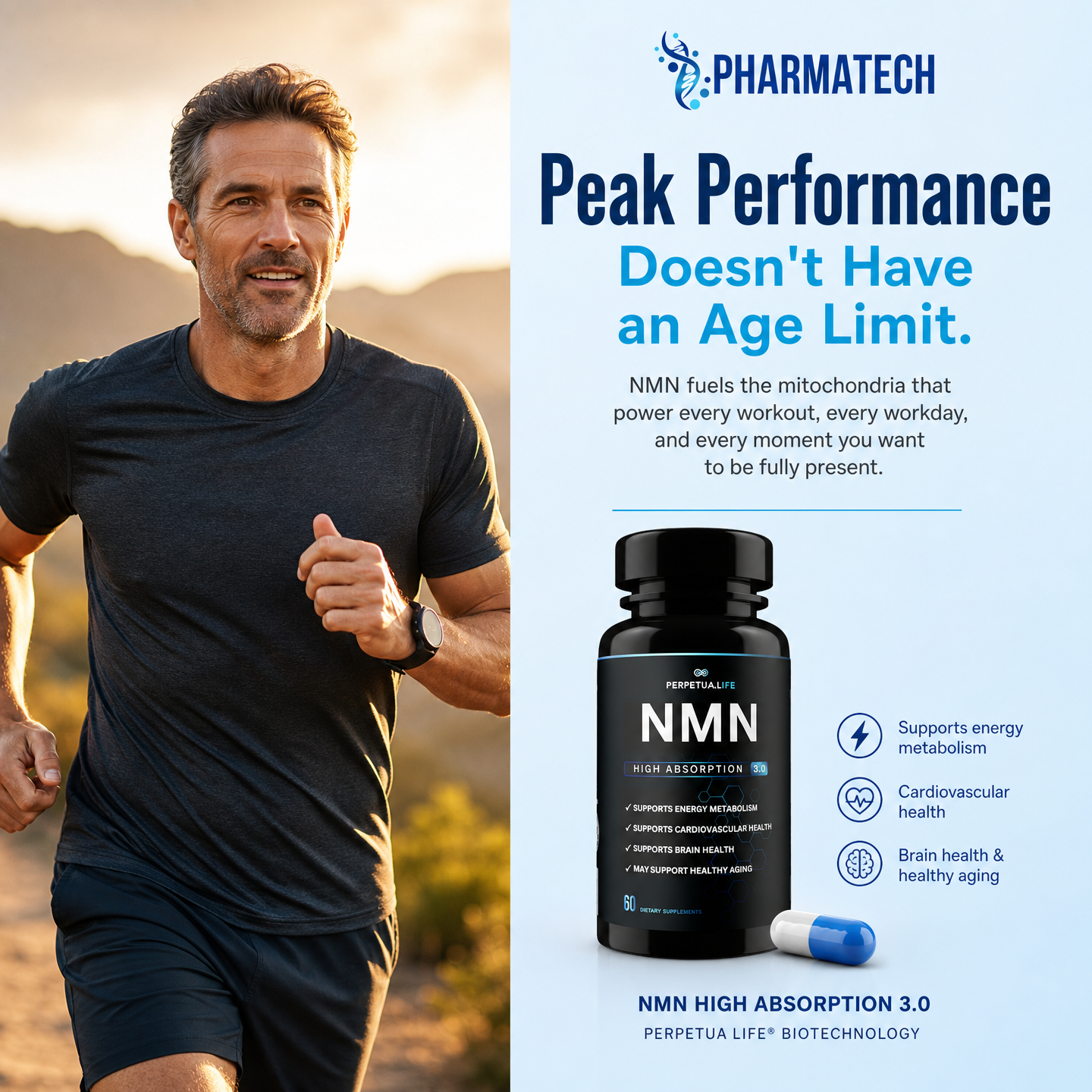 NMN 500MG Capsules – NAD+ Booster