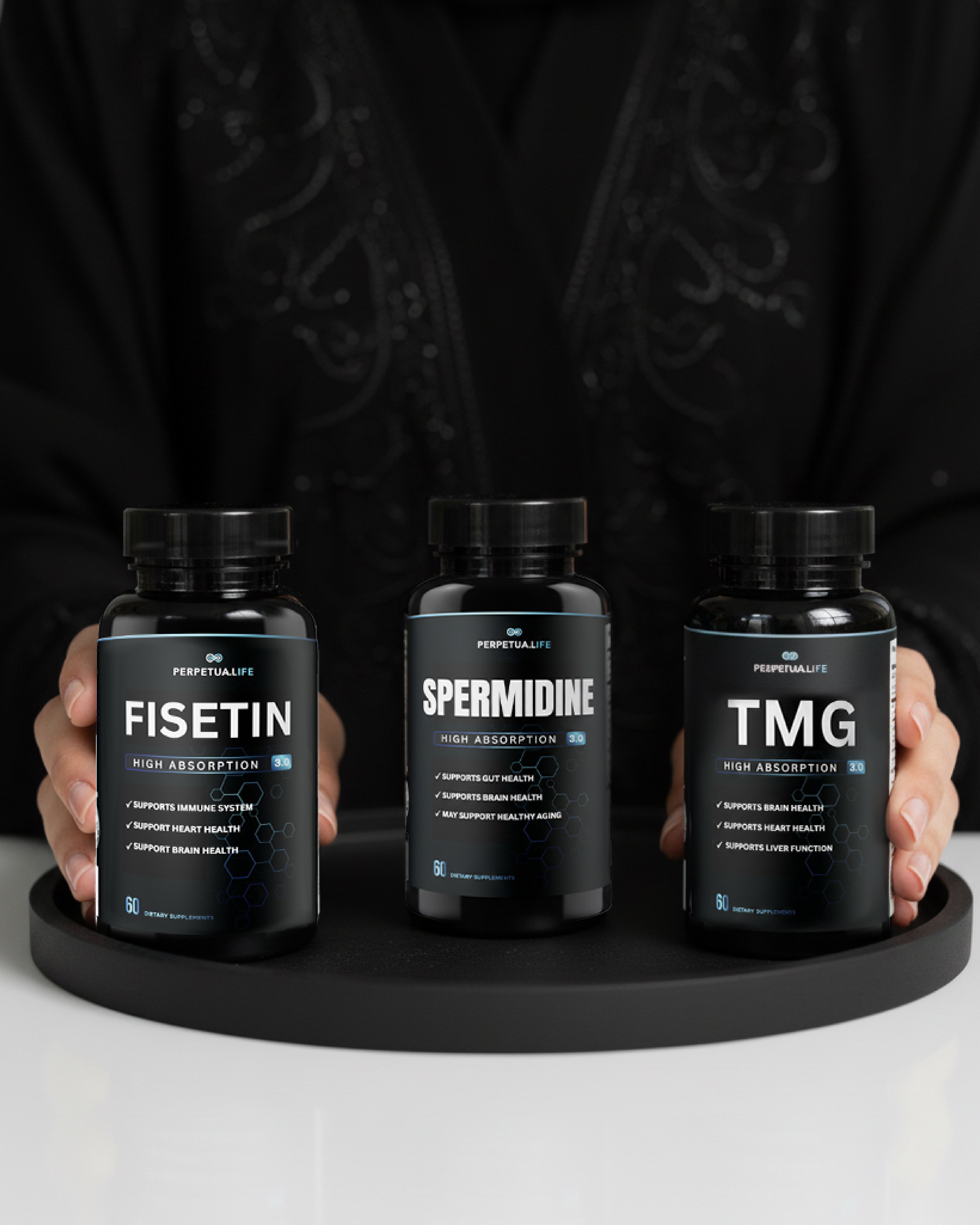 Detox Shield Bundle | TMG + SPERMIDINE + FISETIN
