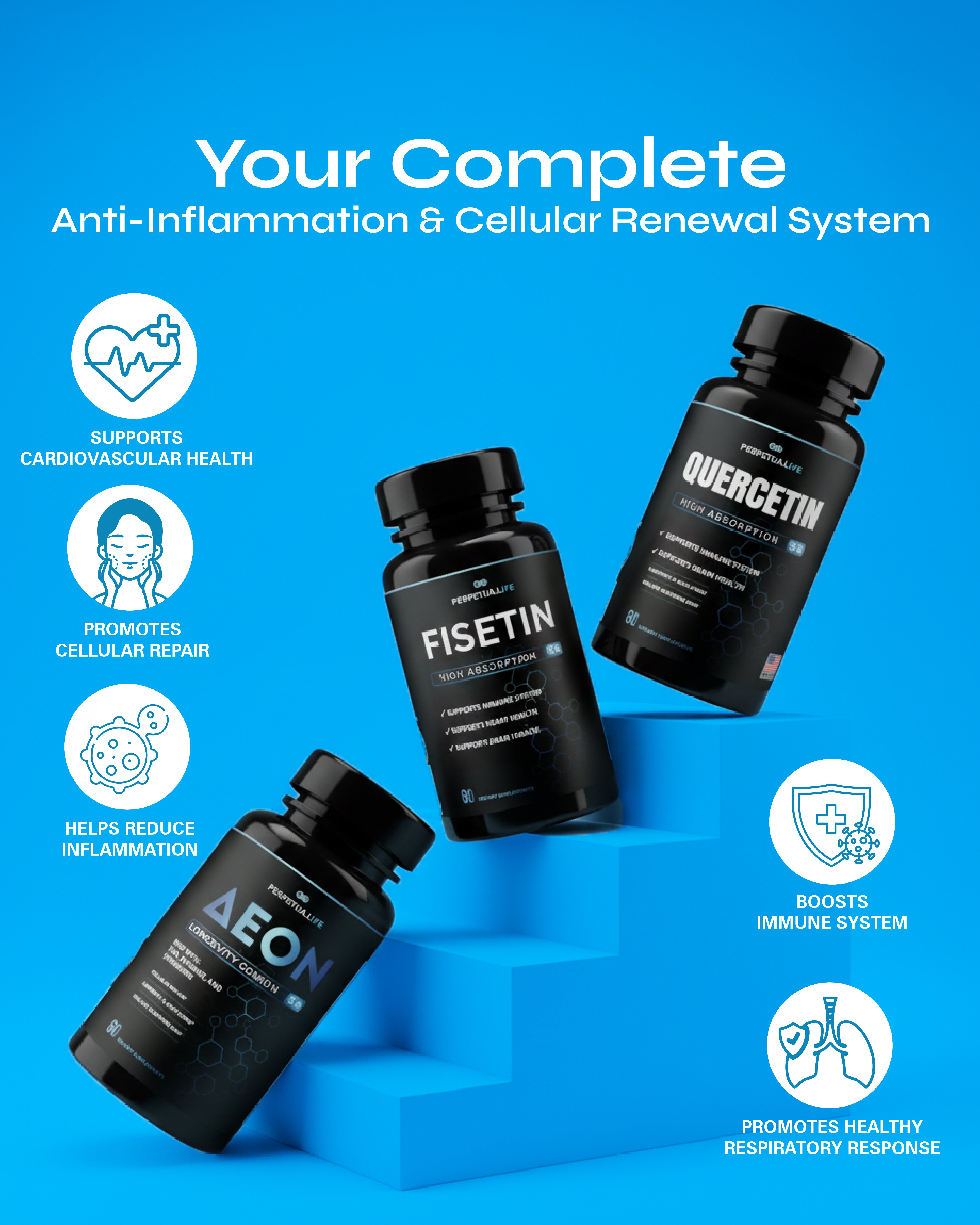 Immune Boost Bundle | AEON + FISETIN + QUERCETIN