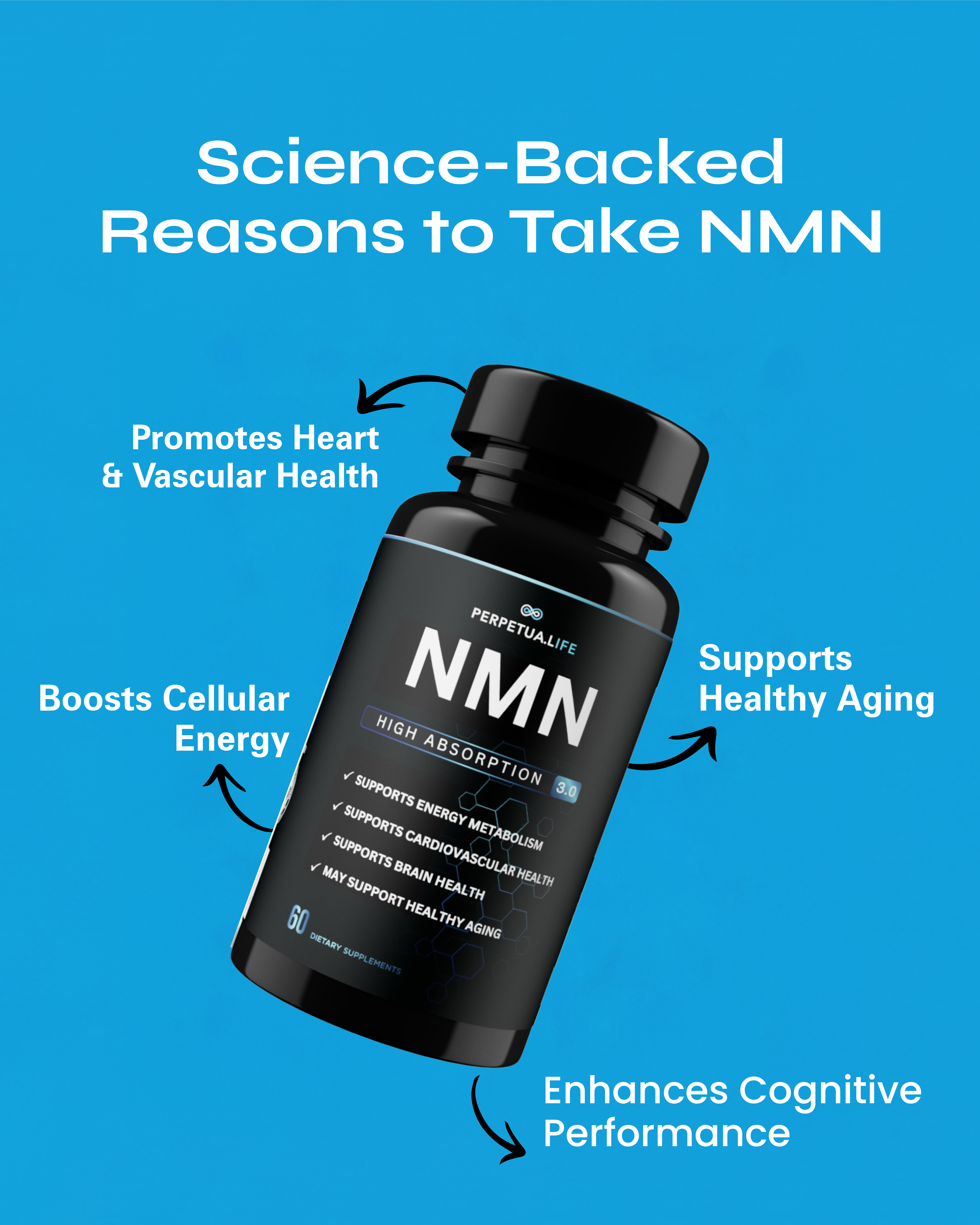 NMN 500MG Capsules – NAD+ Booster