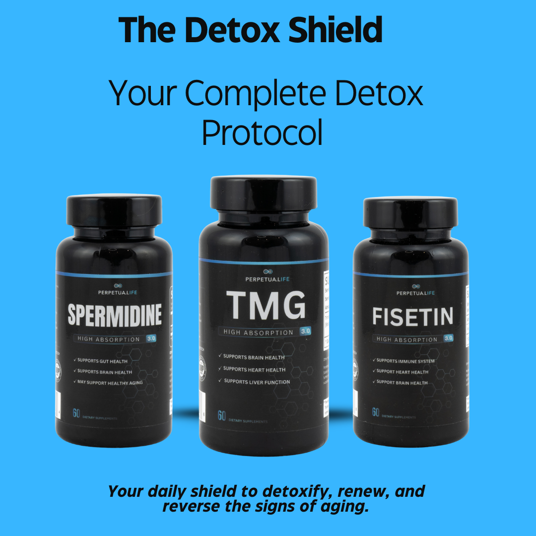 Detox Shield Bundle | TMG + SPERMIDINE + FISETIN