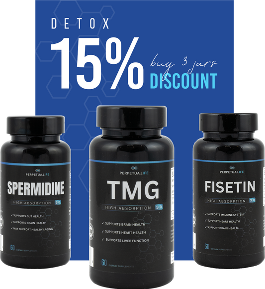 Detox Shield Bundle | TMG + SPERMIDINE + FISETIN