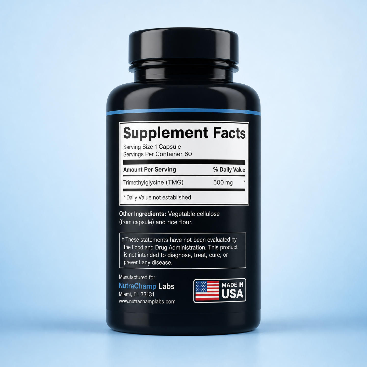 TMG (Trimethylglycine) 500MG