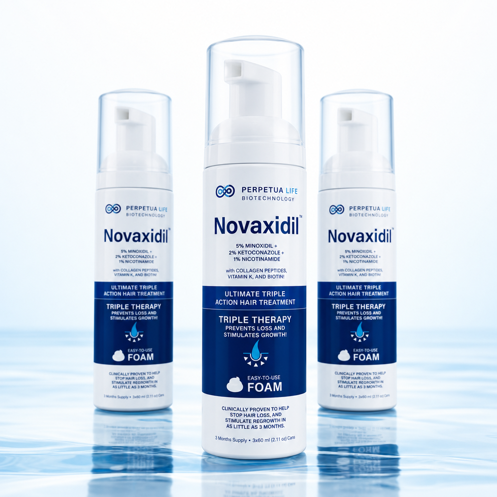 Novaxidil Triple Therapy Hair Regrowth Foam